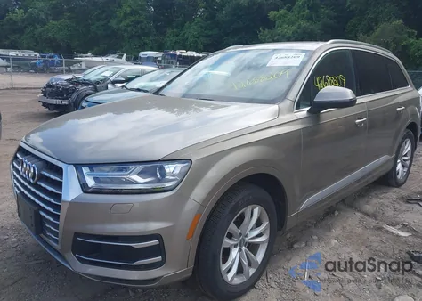 2017 Audi Q7 3.0T Premium from USA, damaged, VIN WA1LAAF75HD019615